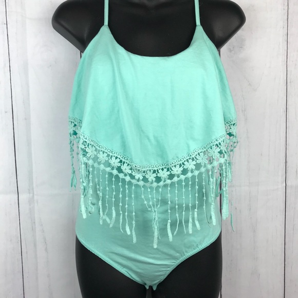 Angela Baby New One Piece Bodysuit Mint Green Blue - Picture 4 of 7